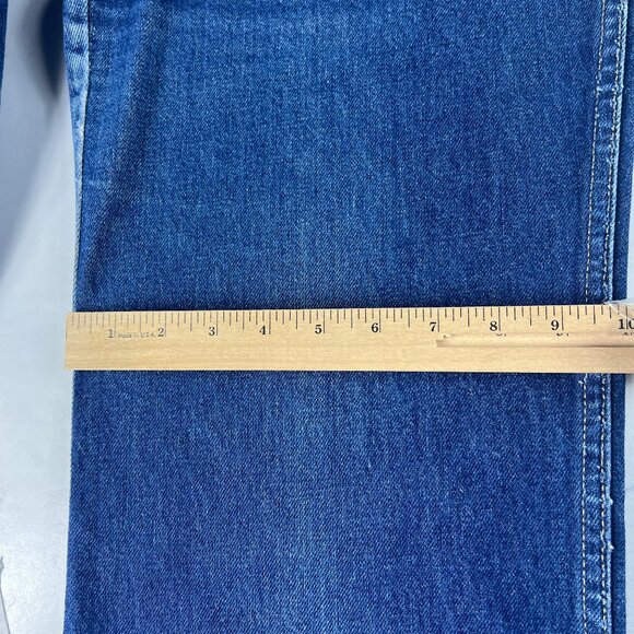 VTG 80s Calvin Klein Jeans Women's 28x29* High Rise Straight Blue Denim Tag 12 - Picture 13 of 16